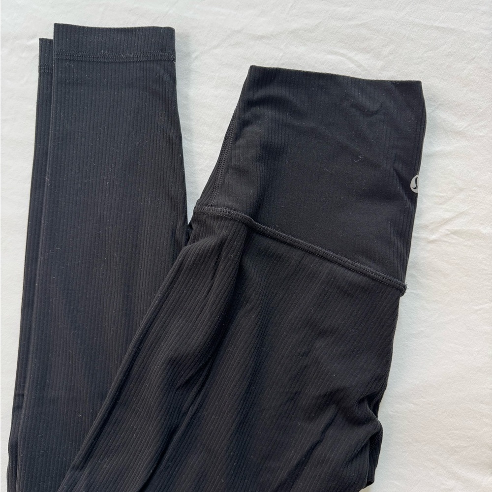 Lululemon Align High Rise Ribbed Pant 25” - Picture 2 of 4